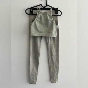Nikibiki matching crop top and leggings. New without tags!